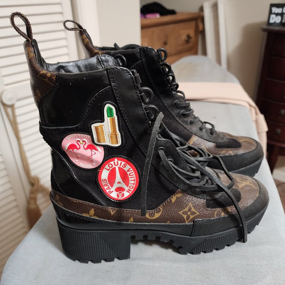 Authentic Louis Vuitton Boots